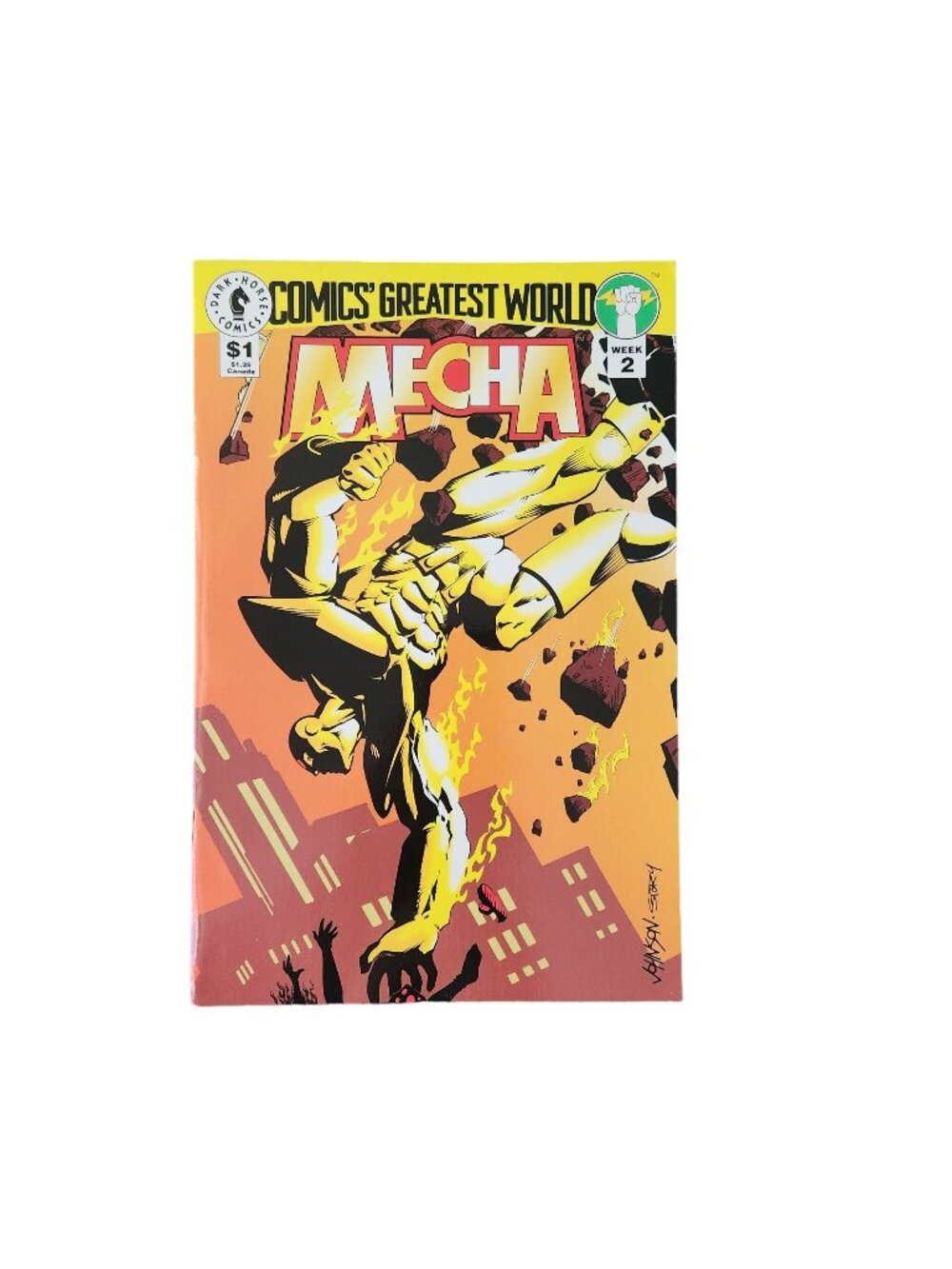 Dark Horse Mecha Week 2 1994 Comic Book Collector Bagged Boarded